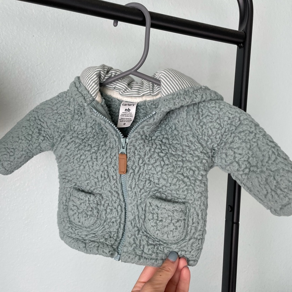 Carter’s Zip-Up Sherpa Hoodie